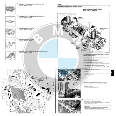 BMW E31 , 850 / 840 (injection) 1994 Manual