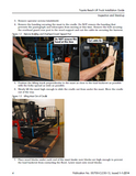 Toyota 8B(D)RU15-23 Reach Lift Truck Installation Guide Manual - PDF