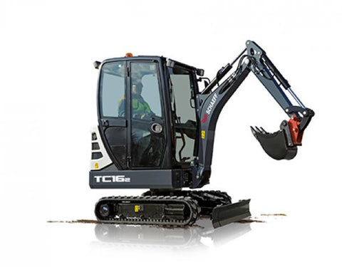 Terex TC16 Excavator Operator's Manual - PDF File Download