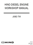 Hino J08e-Tm Diesel Engine Workshop Service Repair Manual - PDF File - Manual labs