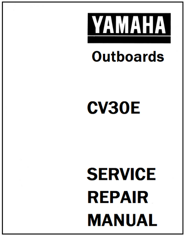 Yamaha CV30E Outboards Service Repair Manual - PDF File - Manual labs