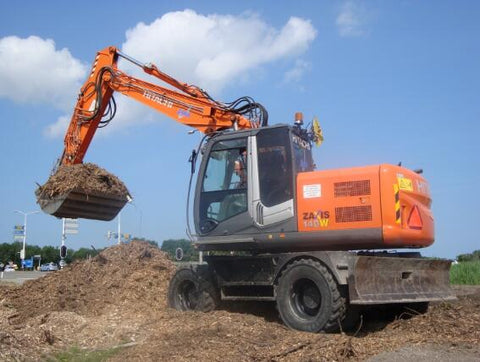 HITACHI ZAXIS 140W-3 WHEELED EXCAVATOR PARTS CATALOGUE MANUAL - PDF FILE