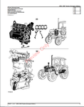 JOHN DEERE 2250, 2450 TRACTORS PC4211 - PARTS CATALOG MANUAL