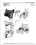 JOHN DEERE 2250, 2450 TRACTORS PC4211 - PARTS CATALOG MANUAL