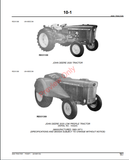 JOHN DEERE 2020 TRACTORS PC0971 - PARTS CATALOG MANUAL