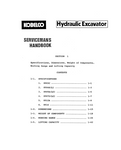 KOBELCO HYDRAULIC EXCAVATOR K903C K904E(L) K905A(LC) K907D(LC) K912AK916 OPERATOR MANUAL