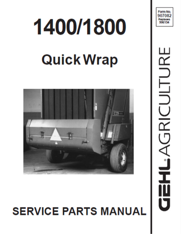 1400 / 1800 - Gehl Quick Wrap Parts Manual
