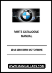 1948-1969 BMW MOTORBIKE PARTS CATALOGUE MANUAL - PDF FILE
