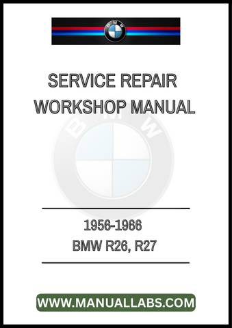UNLOCK THE FULL POTENTIAL OF YOUR CLASSIC BMW R26 OR R27 WITH OUR COMPREHENSIVE SERVICE REPAIR WORKSHOP MANUAL, AVAILABLE IN A CONVENIENT PDF FORMAT. THIS ESSENTIAL GUIDE COVERS EVERYTHING FROM ROUTINE MAINTENANCE TO COMPLEX REPAIRS, 
