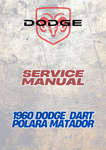 1960 DODGE DART POLARA MATADOR SERVICE MANUAL - PDF