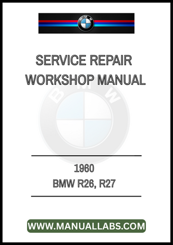 UNLOCK THE FULL POTENTIAL OF YOUR CLASSIC 1961 BMW R26 AND R27 WITH OUR COMPREHENSIVE SERVICE REPAIR WORKSHOP MANUAL IN PDF FORMAT. THIS ESSENTIAL GUIDE IS METICULOUSLY CRAFTED TO PROVIDE YOU WITH DETAILED INSTRUCTIONS,