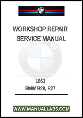 DISCOVER THE ULTIMATE RESOURCE FOR MAINTAINING AND RESTORING YOUR CLASSIC 1963 BMW R26 AND R27 WITH OUR COMPREHENSIVE WORKSHOP REPAIR SERVICE MANUAL IN PDF FORMAT. 