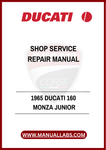 DON'T MISS THE OPPORTUNITY TO ENHANCE YOUR MOTORCYCLE EXPERTISE AND PRESERVE THE LEGACY OF THE DUCATI 160 MONZA JUNIOR. DOWNLOAD YOUR PDF COPY TODAY AND ENSURE 