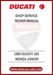 DON'T MISS THE OPPORTUNITY TO ENHANCE YOUR MOTORCYCLE EXPERTISE AND PRESERVE THE LEGACY OF THE DUCATI 160 MONZA JUNIOR. DOWNLOAD YOUR PDF MANUAL TODAY AND ENSURE
