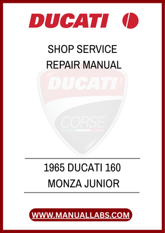 DON'T MISS THE OPPORTUNITY TO ENHANCE YOUR MOTORCYCLE EXPERTISE AND PRESERVE THE LEGACY OF THE DUCATI 160 MONZA JUNIOR. DOWNLOAD YOUR PDF MANUAL TODAY AND ENSURE