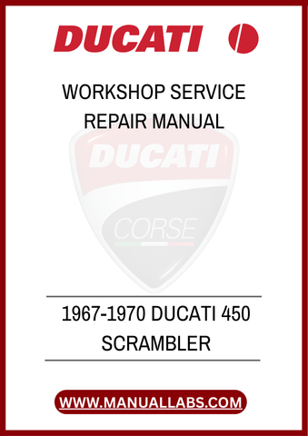 DON’T MISS OUT ON THE OPPORTUNITY TO OWN THIS INVALUABLE TOOL FOR YOUR MOTORCYCLE MAINTENANCE ARSENAL. DOWNLOAD THE 1967-1970 DUCATI 450 SCRAMBLER WORKSHOP 