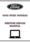 1968 FORD COUGAR SERVICE REPAIR MANUAL - PDF