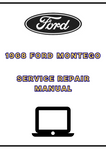 1968 FORD MONTEGO SERVICE REPAIR MANUAL
