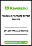 Rev up your restoration project with the 1971-1980 Kawasaki MT1 KV75 Workshop Service Repair Manual. This comprehensive PDF file is your ultimate guide to maintaining and repairing your classic motorcycle, ensuring you have all the information you need at your fingertips.
