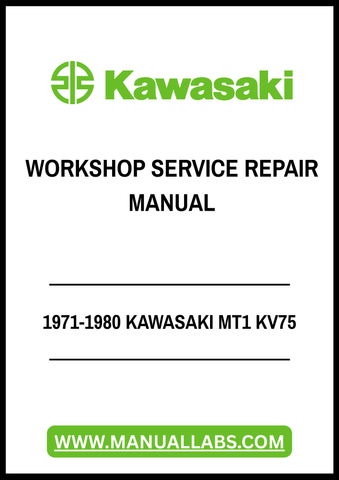 Rev up your restoration project with the 1971-1980 Kawasaki MT1 KV75 Workshop Service Repair Manual. This comprehensive PDF file is your ultimate guide to maintaining and repairing your classic motorcycle, ensuring you have all the information you need at your fingertips.