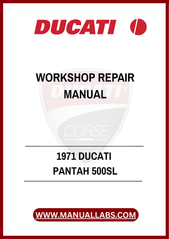 DON'T MISS THE OPPORTUNITY TO ELEVATE YOUR MOTORCYCLE EXPERIENCE. WITH THE 1971 DUCATI PANTAH 500SL WORKSHOP REPAIR MANUAL AT YOUR FINGERTIPS, YOU CAN ENSURE YOUR BIKE