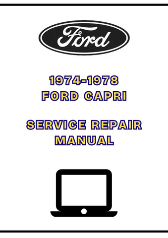 1974-1978 FORD CAPRI SERVICE REPAIR MANUAL - PDF