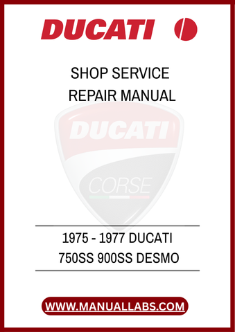 DON'T LET A LACK OF INFORMATION HOLD YOU BACK. INVEST IN THE 1975 - 1977 DUCATI 750SS 900SS DESMO SHOP SERVICE REPAIR MANUAL TODAY AND ENSURE YOUR MOTORCYCLE REMAINS