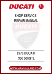 DON'T MISS THE OPPORTUNITY TO ENHANCE YOUR MOTORCYCLE KNOWLEDGE AND SKILLS. INVEST IN THE 1976 DUCATI 350 500GTL SHOP SERVICE REPAIR MANUAL TODAY AND ENSURE YOUR BIKE