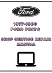 1977-1980 FORD PINTO SHOP SERVICE REPAIR MANUAL - PDF