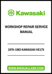 Revitalize your 1979–1983 Kawasaki KE175 with our comprehensive Workshop Repair Service Manual, available in a convenient PDF format. This essential guide is designed to provide you with detailed instructions and insights, ensuring that you can tackle any repair or maintenance task with confidence.