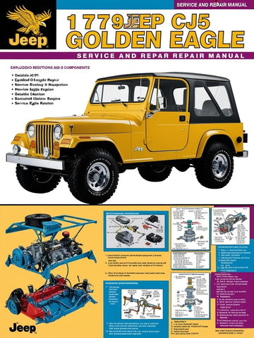 1979 CJ5 GOLDEN EAGLE SPORT SHOP SERVICE REPAIR MANUAL - PDF