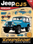 1979 CJ5 RENEGADE SHOP SERVICE REPAIR MANUAL - PDF