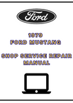 1979 FORD MUSTANG SHOP SERVICE REPAIR MANUAL - PDF
