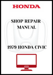 1979 HONDA CIVIC SHOP REPAIR MANUAL - PDF