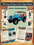 1979 JEEP CJ5 SPORT SHOP SERVICE REPAIR MANUAL - PDF