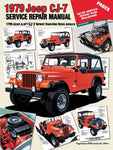 1979 JEEP CJ7 SPORT SHOP SERVICE REPAIR MANUAL - PDF