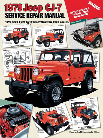 1979 JEEP CJ7 SPORT SHOP SERVICE REPAIR MANUAL - PDF