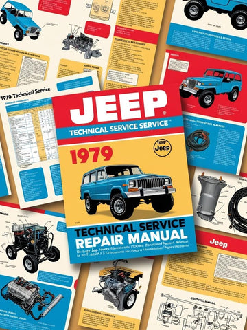 1979 JEEP TECHNICAL SHOP SERVICE REPAIR MANUAL - PDF