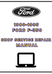 1980-1995 FORD F-350 SHOP SERVICE REPAIR MANUAL - PDF