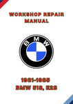 1981-1985 BMW 518, E28 WORKSHOP REPAIR MANUAL - PDF