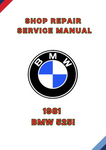 1981 BMW 525I SHOP REPAIR SERVICE MANUAL - PDF