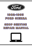 1982-1993 FORD SIERRA SHOP SERVICE REPAIR MANUAL - PDF