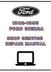 1982-1993 FORD SIERRA SHOP SERVICE REPAIR MANUAL - PDF 