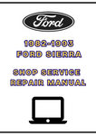 1982-1993 FORD SIERRA SHOP SERVICE REPAIR MANUAL - PDF