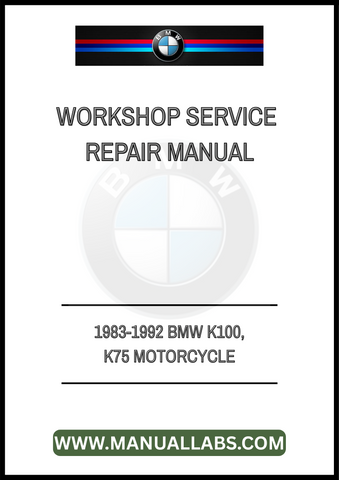 REV UP YOUR MOTORCYCLE MAINTENANCE WITH THE 1983-1992 BMW K100 AND K75 MOTORCYCLE WORKSHOP REPAIR SERVICE MANUAL. THIS COMPREHENSIVE PDF FILE IS YOUR ULTIMATE GUIDE TO KEEPING YOUR BIKE IN PEAK CONDITION, FEATURING DETAILED INSTRUCTIONS AND DIAGRAMS THAT MAKE REPAIRS AND SERVICING A BREEZE.