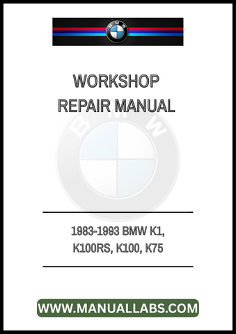 UNLOCK THE FULL POTENTIAL OF YOUR 1983-1993 BMW K1, K100RS, K100, AND K75 WITH OUR COMPREHENSIVE WORKSHOP REPAIR MANUAL IN PDF FORMAT. THIS ESSENTIAL GUIDE IS DESIGNED FOR BOTH SEASONED MECHANICS AND DIY ENTHUSIASTS, PROVIDING DETAILED INSTRUCTIONS AND INSIGHTS TO KEEP YOUR MOTORCYCLE RUNNING SMOOTHLY.
