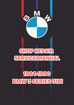 1984-1990 BMW 3 SERIES 318I SHOP SERVICE REPAIR MANUAL - PDF