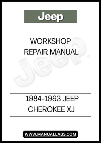 REV UP YOUR DIY SKILLS WITH THE 1984-1993 JEEP CHEROKEE XJ WORKSHOP REPAIR MANUAL. THIS COMPREHENSIVE GUIDE IS YOUR ULTIMATE RESOURCE FOR MAINTAINING AND REPAIRING YOUR BELOVED JEEP, PACKED WITH DETAILED INSTRUCTIONS, DIAGRAMS, AND TROUBLESHOOTING TIPS TAILORED SPECIFICALLY FOR THE XJ MODEL. WHETHER YOU'RE A SEASONED MECHANIC OR A WEEKEND WARRIOR, THIS MANUAL EMPOWERS YOU TO TACKLE ANY PROJECT WITH CONFIDENCE.