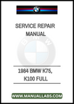 UNLOCK THE FULL POTENTIAL OF YOUR 1984 BMW K75 OR K100 WITH OUR COMPREHENSIVE FULL SERVICE REPAIR MANUAL IN PDF FORMAT. THIS ESSENTIAL GUIDE IS DESIGNED FOR BOTH SEASONED MECHANICS AND DIY ENTHUSIASTS,