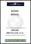 REV UP YOUR MOTORCYCLE MAINTENANCE SKILLS WITH THE 1985-1988 BMW K75, K100, LT, 2V MOTORCYCLE REPAIR MANUAL IN PDF FORMAT. THIS COMPREHENSIVE GUIDE IS DESIGNED SPECIFICALLY FOR ENTHUSIASTS AND MECHANICS ALIKE,